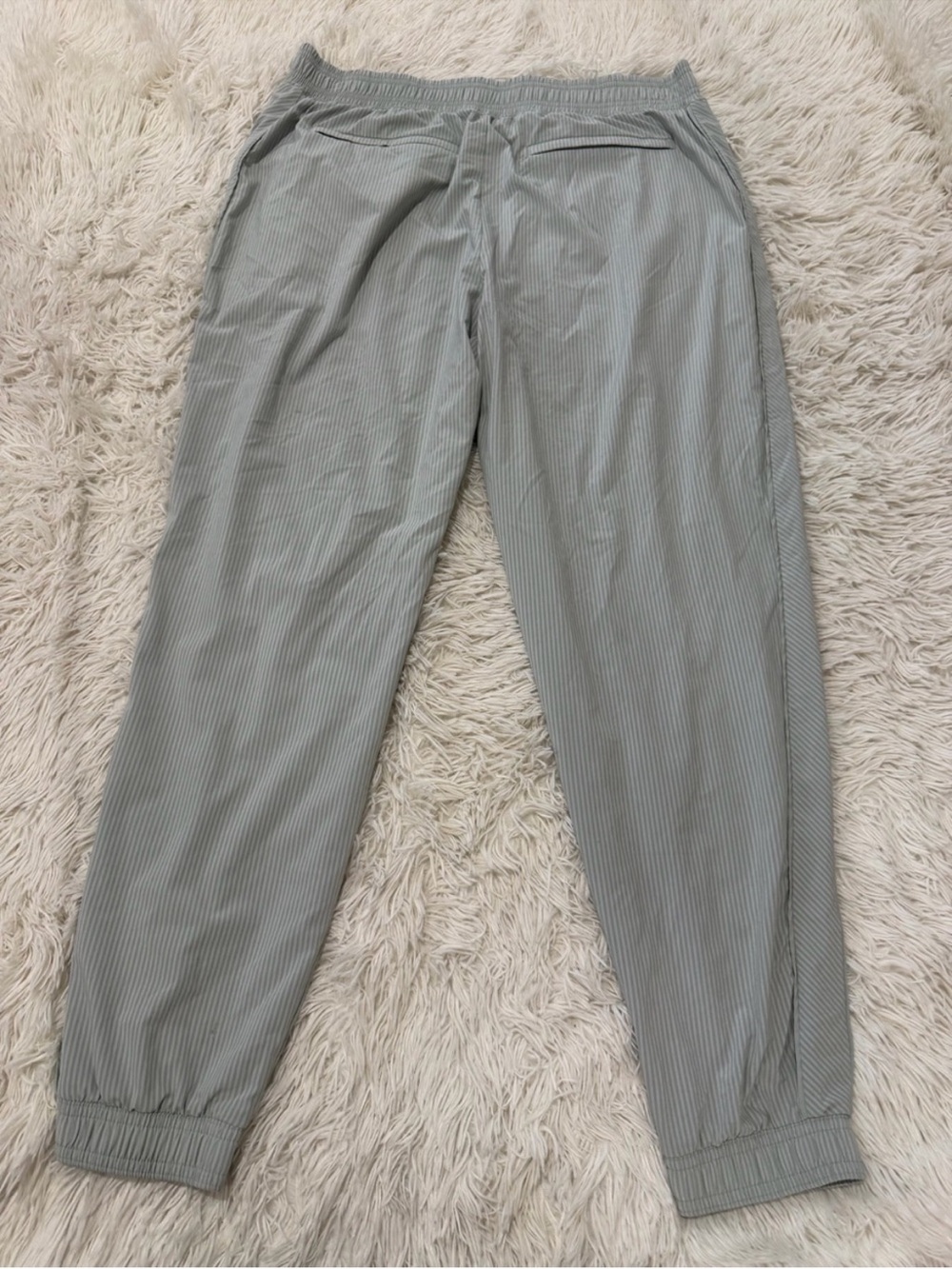 ATHLETA Brooklyn Textured Jogger Light Green Ribbed, Women’s Sz 12 - Picture 7 of 10